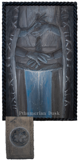 Age of the Stars (Elden Ring), acrylics on canvas board, 2024